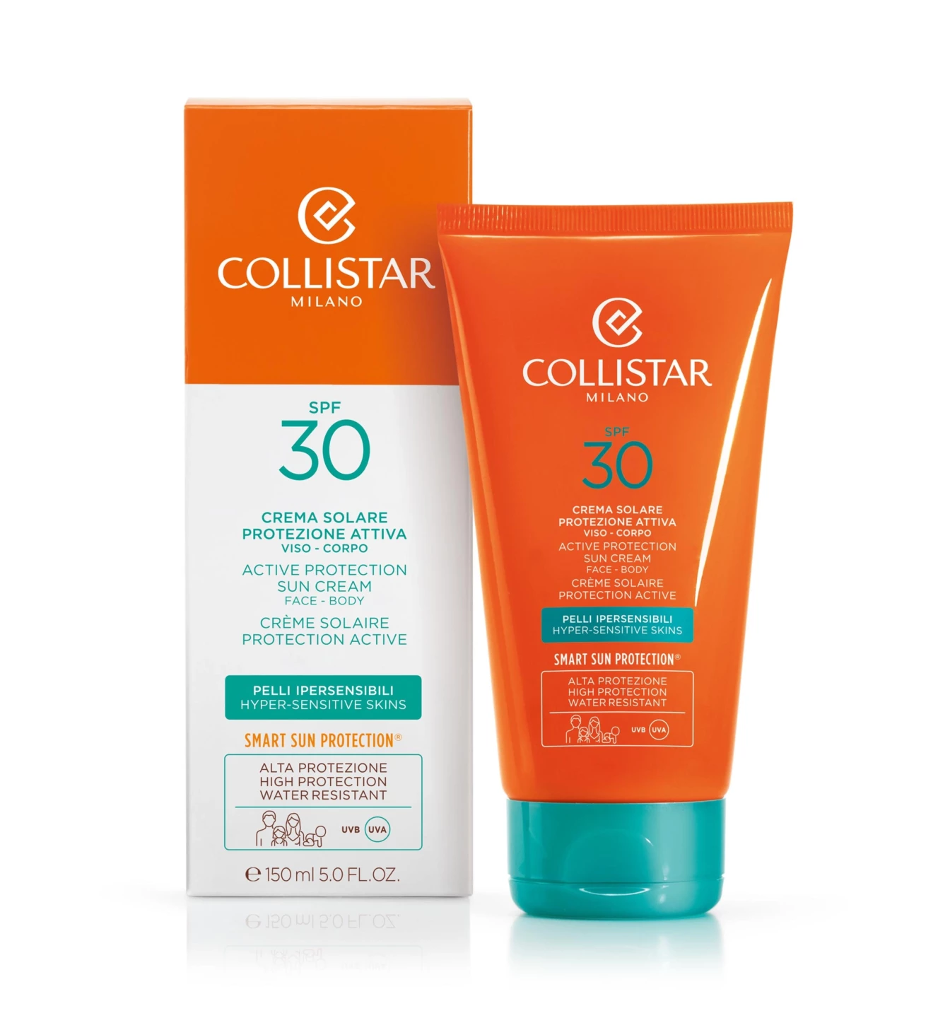 SPECIALE ABBRONZATURA CREMA SOLARE PROTEZIONE ATTIVA VISO CORPO SPF30 150ML 2