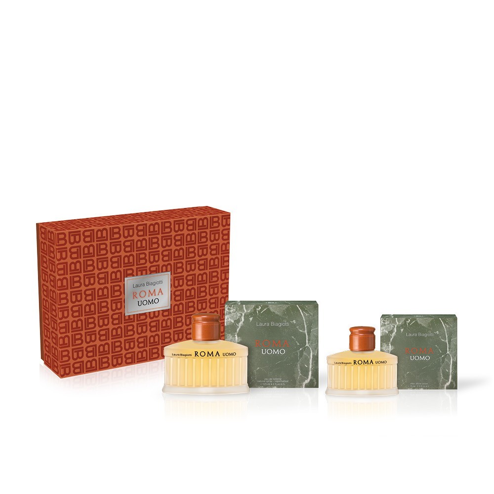 Laura Biagiotti ROMA UOMO Eau de Toilette 125ml Cofanetto