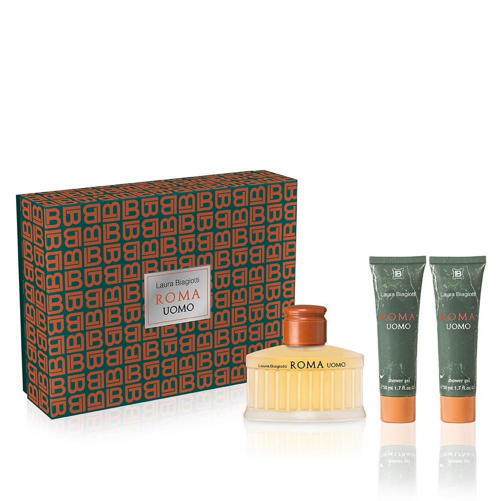Laura Biagiotti ROMA UOMO Eau de Toilette 75ml Cofanetto Laura Biagiotti ROMA UOMO Eau de Toilette 75ml Cofanetto