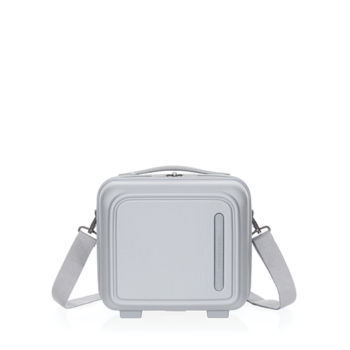 LOGODUCK+ BEAUTY CASE SILVER
