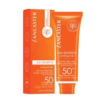 SUN SENSITIVE OIL FREE MILKY FLUID FACE SPF 50
