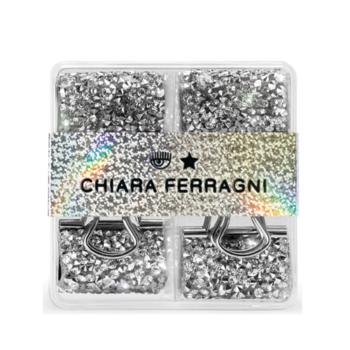 FERMACARTE DOUBLE CLIPS CON STRASS