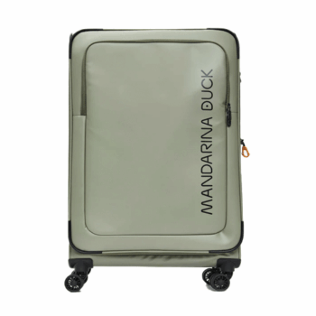 ECO COATED TROLLEY MEDIUM ESPANDIBILE SOFT PINE GREEN
