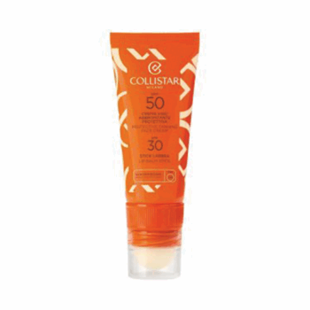 CREMA VISO ABBRONZANTE PROTETTIVA SPF50 + STICK LABBRA SPF30